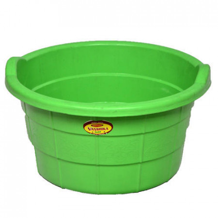 Green Plastic Tub